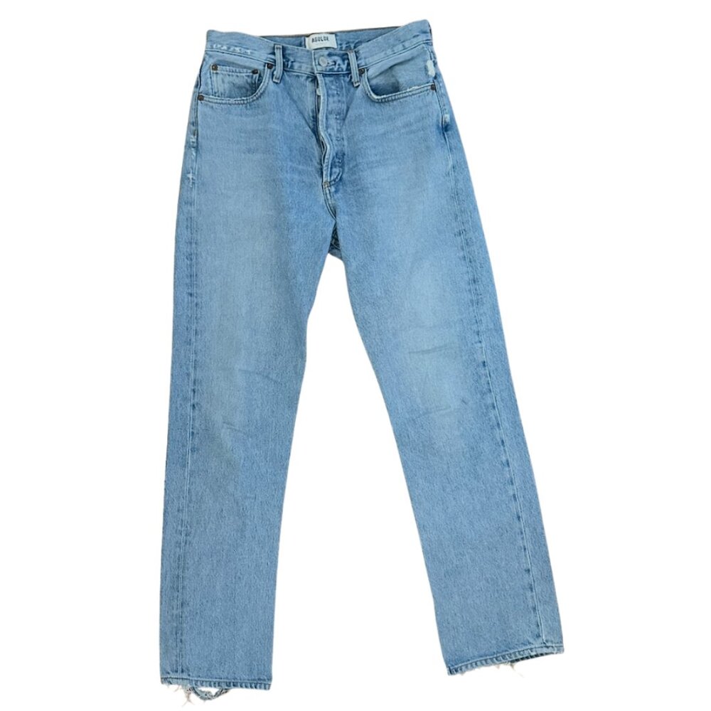 AGOLDE  90's Pinch Waist High Rise Straight Jeans
